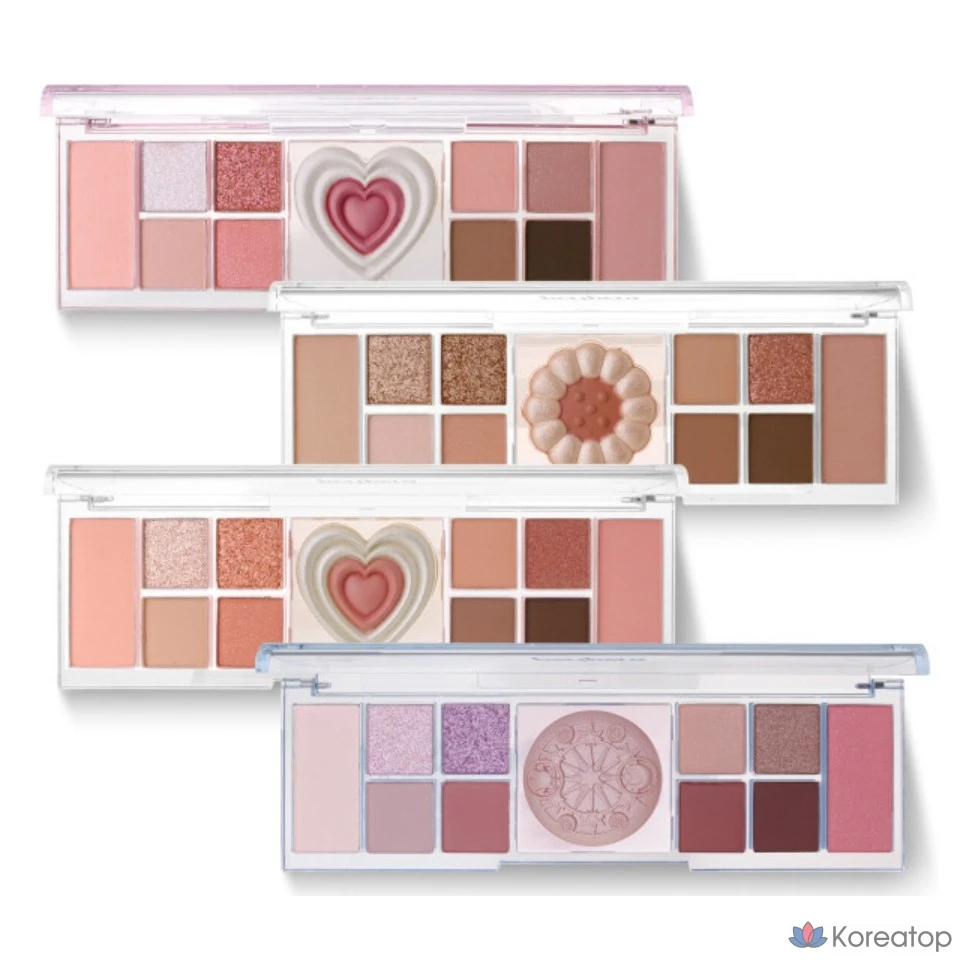 Палитра Peripera Alltake Mood Like, Медово-коричневый, 1 шт.