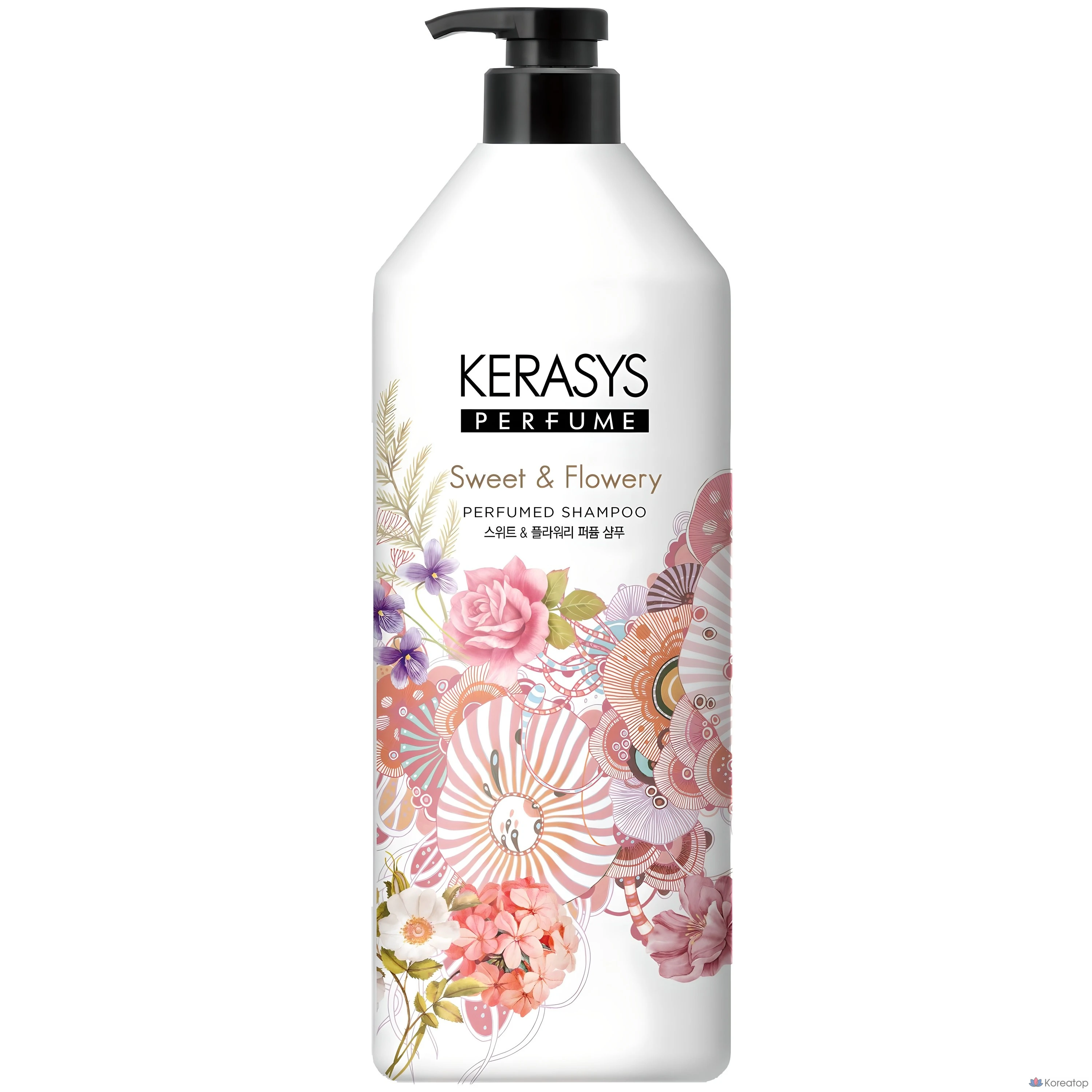 Парфюмированный шампунь KeraSys Sweet & Flowery, 1 л, 1 шт.