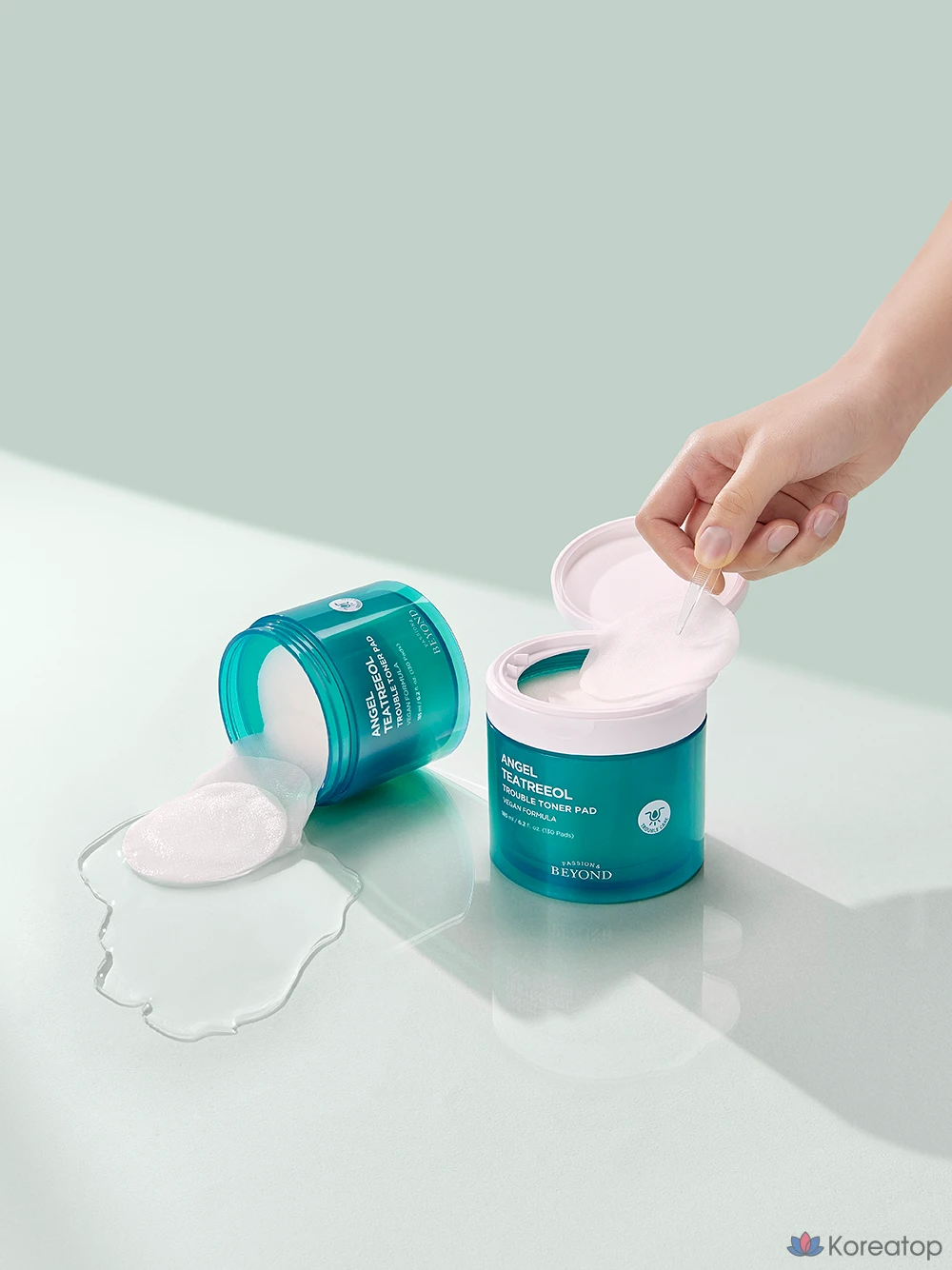 Тонизирующие подушечки BEYOND Angel Tea Tree Trouble, 185 мл, 1 шт., 130 штук., фото 3