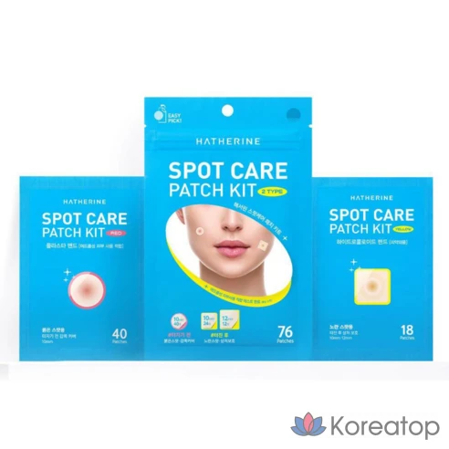 Точечные патчи HATHERINE Spot Care Cica+ Micro Deep Patch