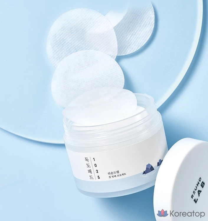 Пэды Round Lab 1025 Dokdo Pad, 120 г, 70 шт.