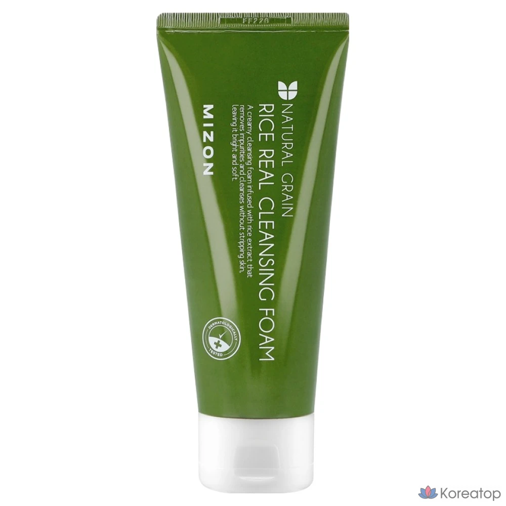 Очищающая пенка для лица Mizon Rice Real, 150 г, 1 упаковка