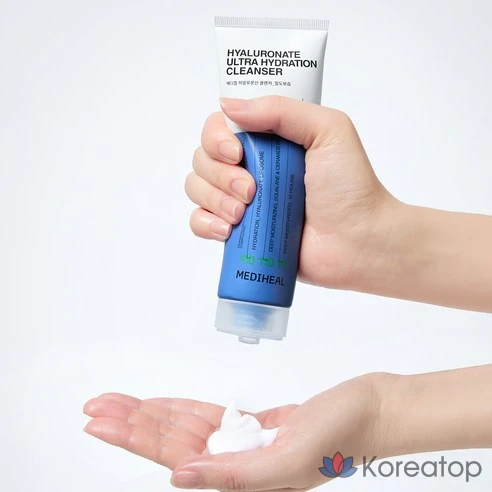 Увлажняющая очищающая пенка Mediheal с гиалуроновой кислотой