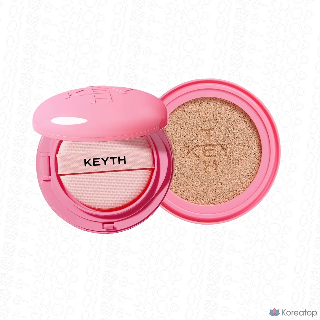 Кушон KEYTH Pink Magnet Cushion (основа + рефилл), оттенок 2, 15 г + 15 г, 1 шт.
