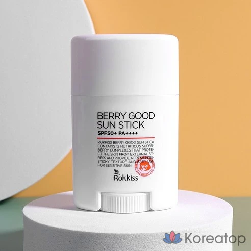 Солнцезащитный стик Rokkiss Berry Good SPF50+ PA++++, 15 г