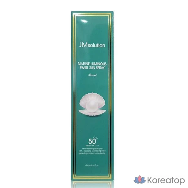 Солнцезащитный спрей Cheonggwang Marine JM Solution Sun Spray, Cheonggwang Marine Pearl Sun Spray Pearl, 150 мл, 1 шт.