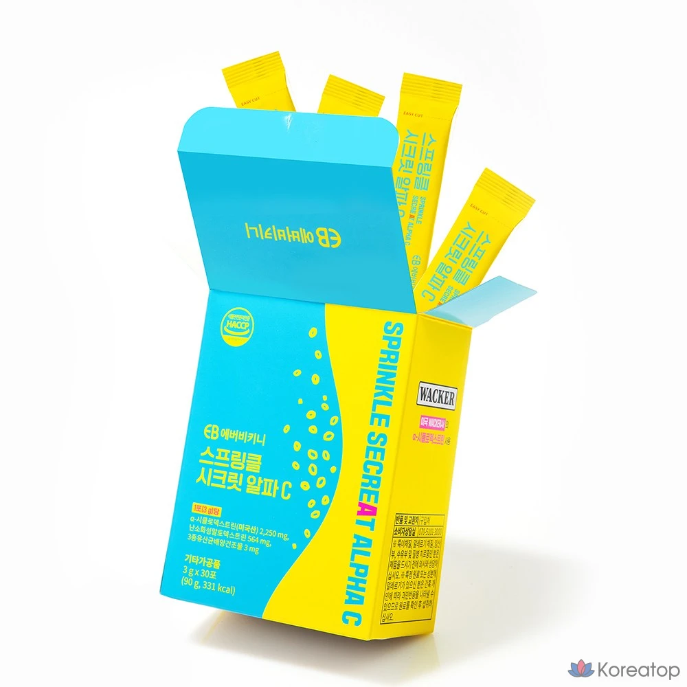 Спрей-пудра EverBikini Alpha Cyclodextrin Sprinkle Secret Alpha C, 30 порций, 1 шт.