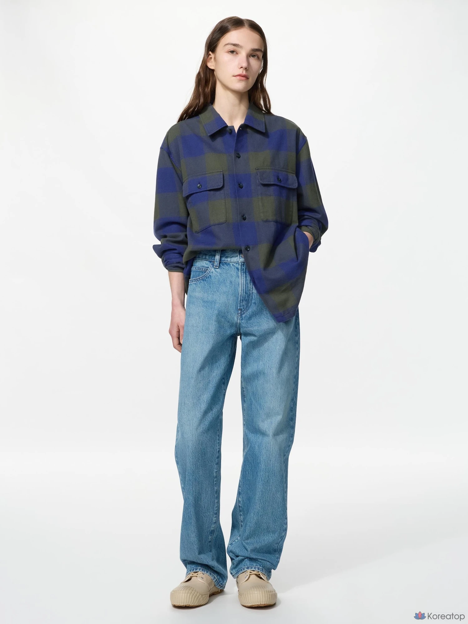 Рубашка Uniqlo Flannel Shirt C