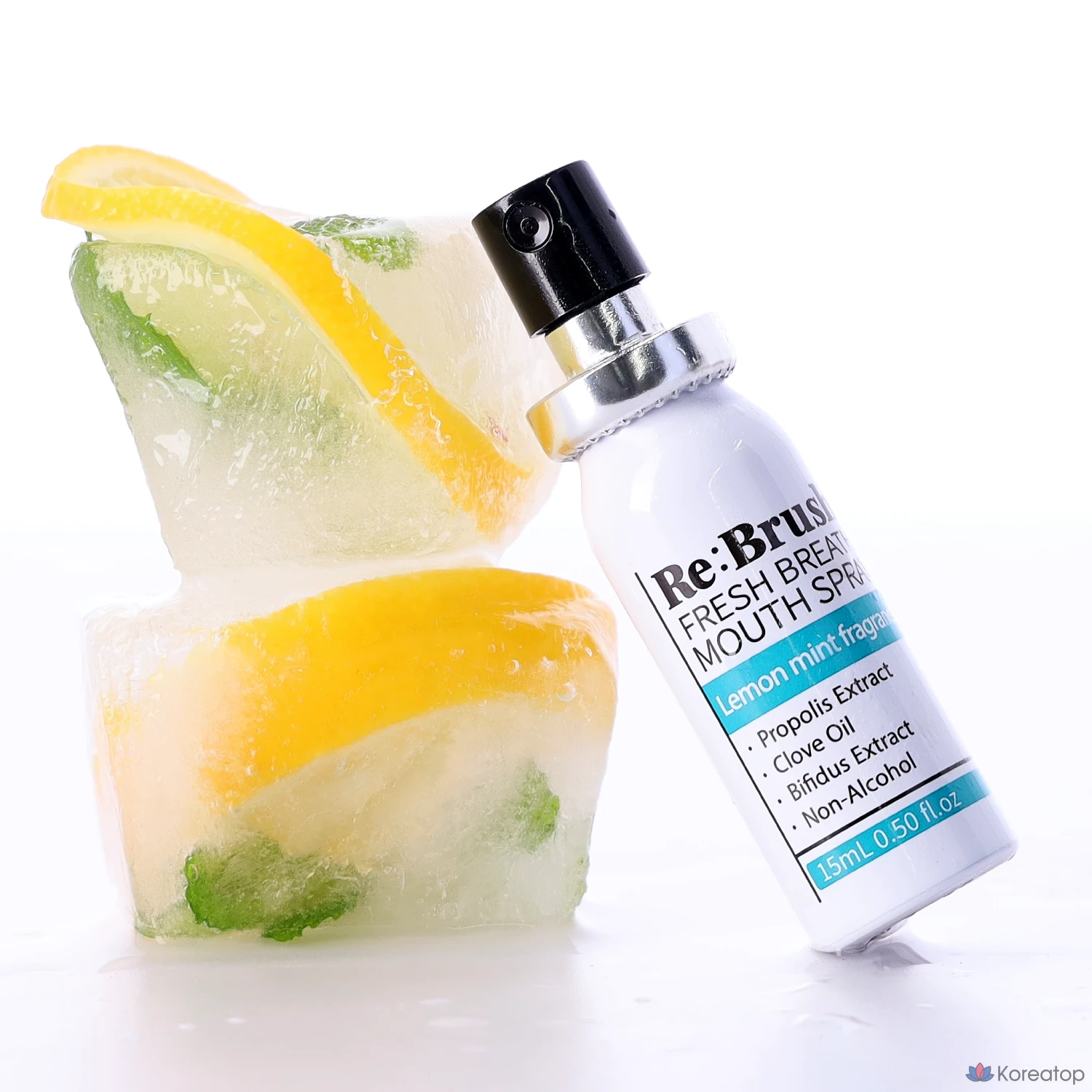 Спрей для полости рта Re:Brush Fresh Breath Alcohol-Free Oral Probiotics, 15 мл, 1 шт.