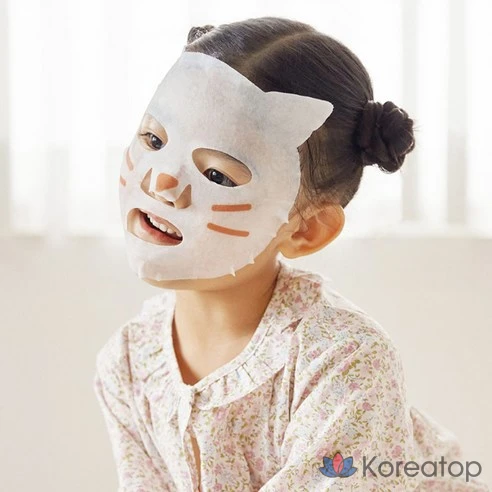 Детская тканевая маска Atopalm Wild Kitty Mask Pack 15 мл
