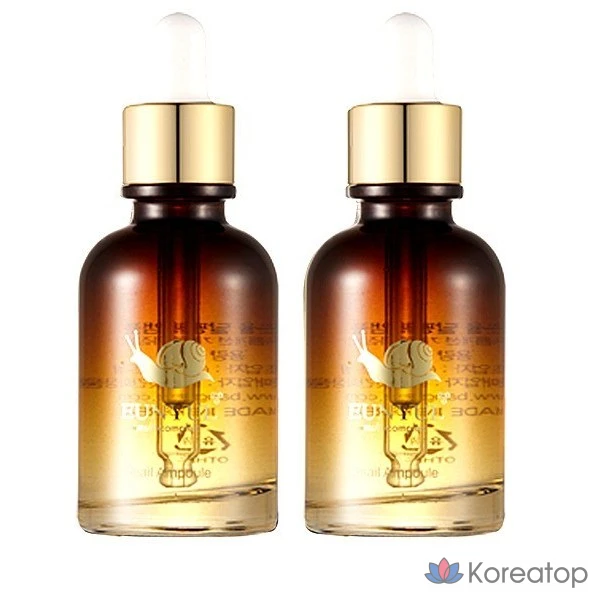 Ампула с экстрактом серебристой улитки, 30 мл, 1 шт.