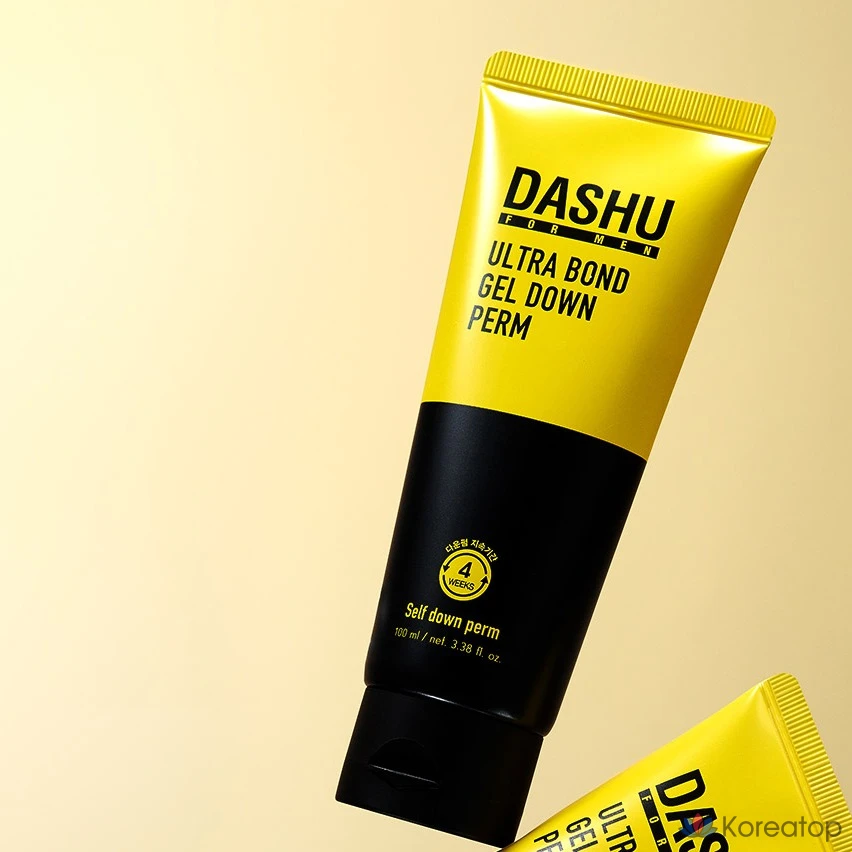 Dashu For Men Ultra Bond Gel Down Perm Set для укрепления волос, 100 мл, 1 шт.
