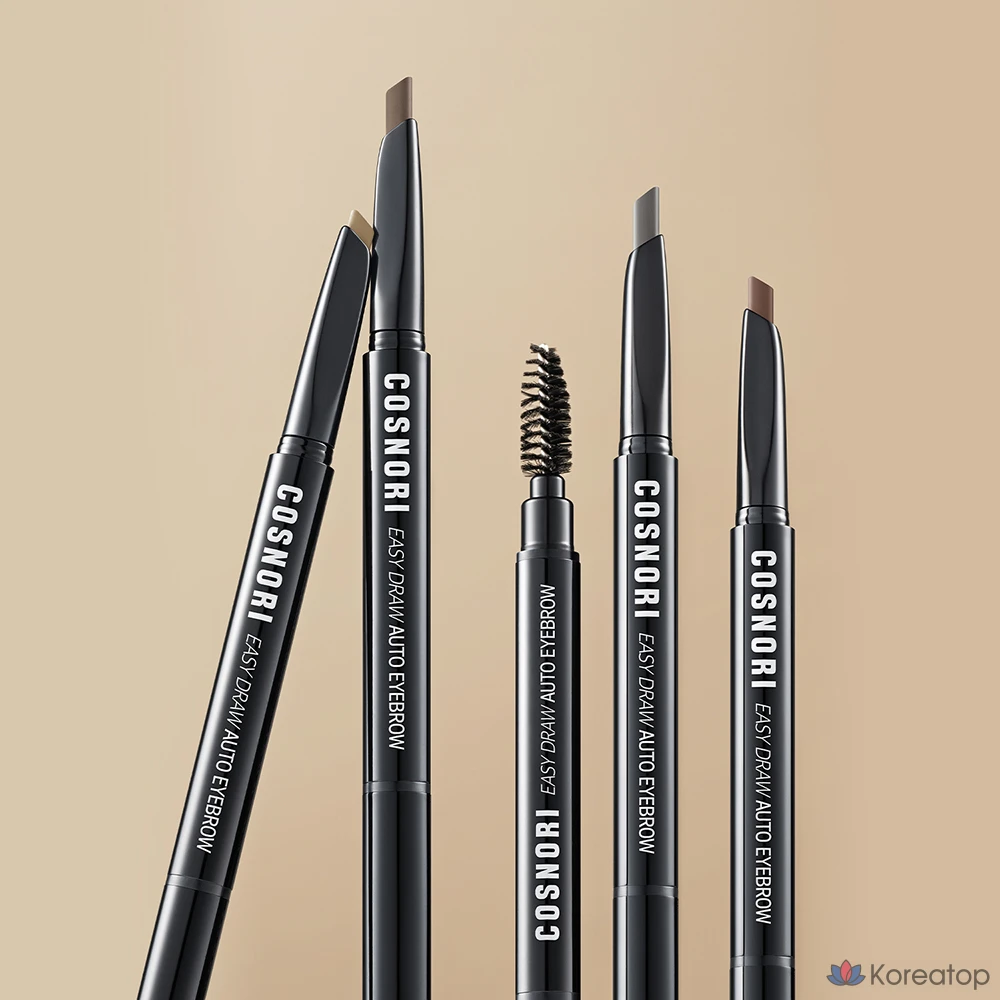Карандаш для бровей Cosnori Easy Draw Auto Eyebrow, оттенок Dutch Gray, 0.3 г, 1 шт., фото 5