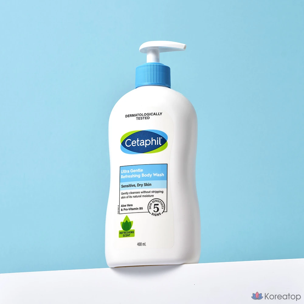 Освежающий гель для душа Cetaphil Ultra Gentle, 400 мл, 1 шт.