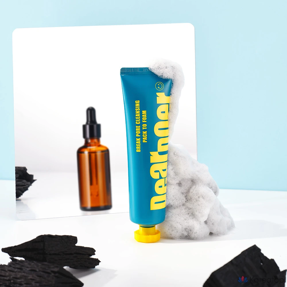 Очищающая пенка для лица Dear Doer Vegan Break Pore Pack to Foam, 1 шт., 100 мл