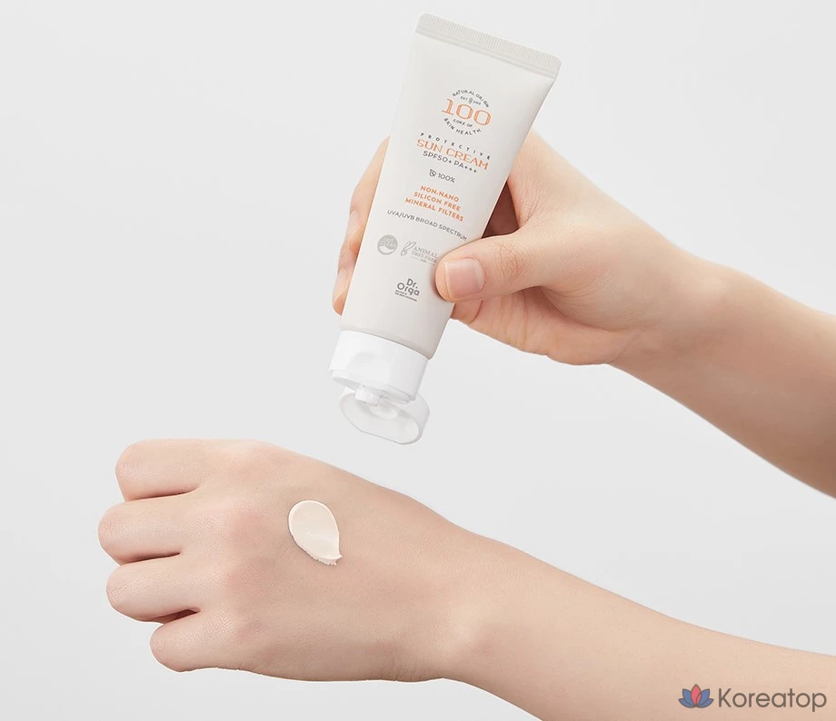 Солнцезащитный крем Dr. Orga 100 SPF50+ PA+++, 50 мл, 1 шт.