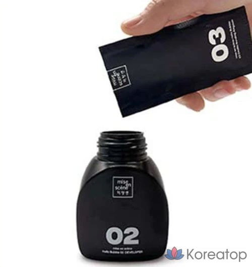 Краска для волос Mise en Scene Hello Bubble, оттенок 80 Sunset Orange, 1 шт.