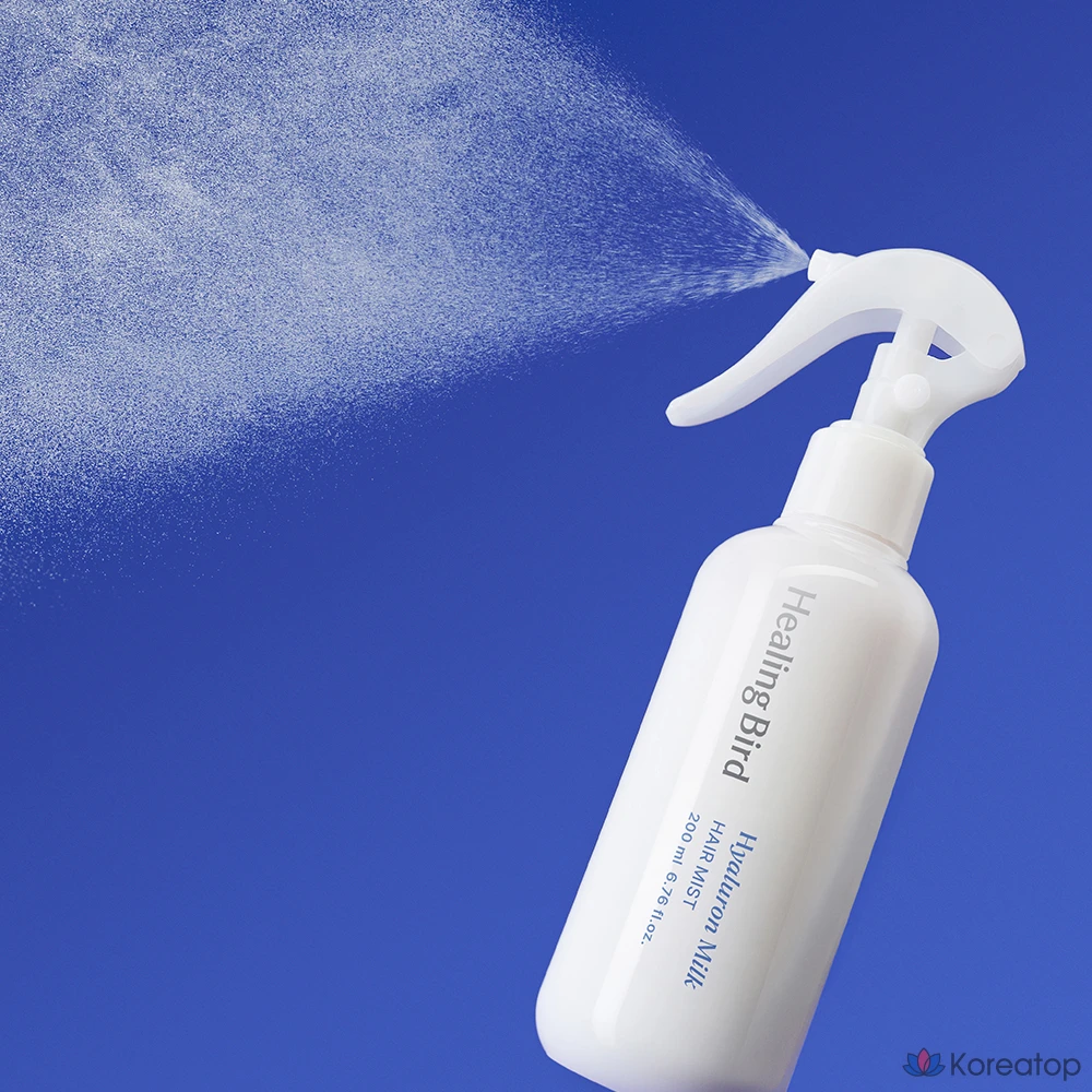 Спрей для волос Healing Bird Hyaluronic Milk Hair Mist Quick Moisture Essence, 200 мл, 1 шт.