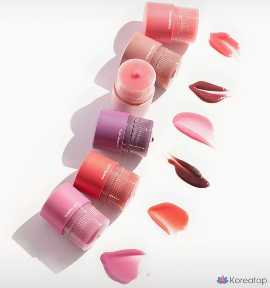 Бальзам для губ Code glokolor Color Lip Serin Lip Balm, оттенок 04 Crushed Pink, 15 г, 1 шт., фото 5