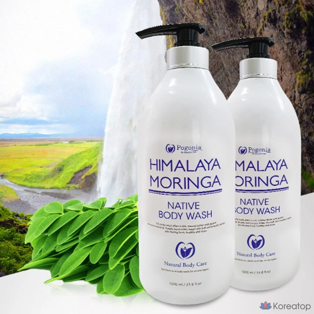 Гель для душа Pogonia Family с ароматом, 1000 мл.