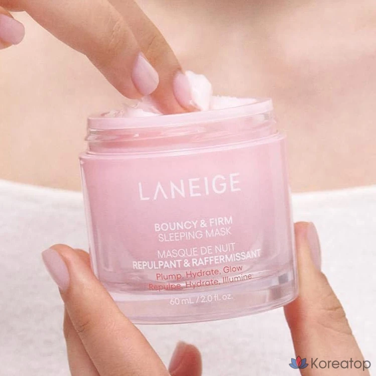 Ночная маска LANEIGE Bouncy &amp; Firm Sleeping Mask, 60 мл, 1 шт.