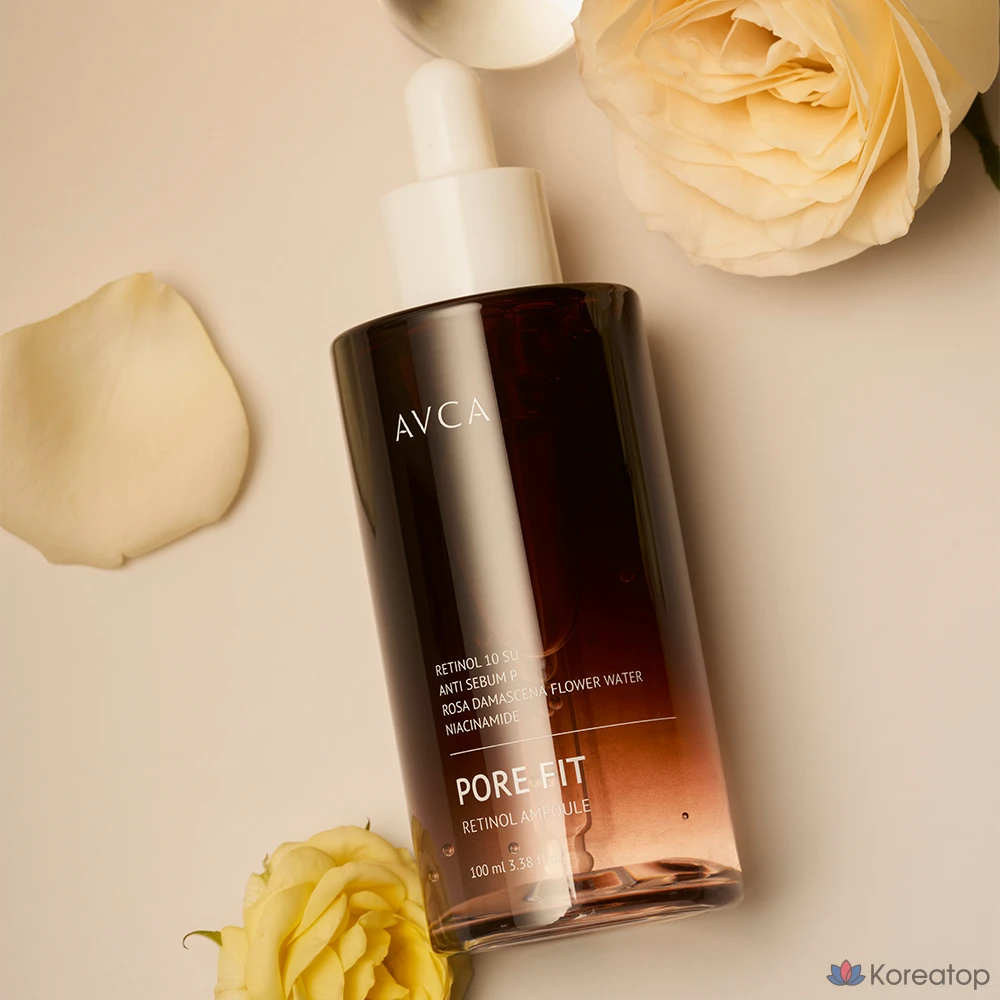 Ампула AVCA Pore Fit Retinol для очищения пор, 100 мл, 1 шт.