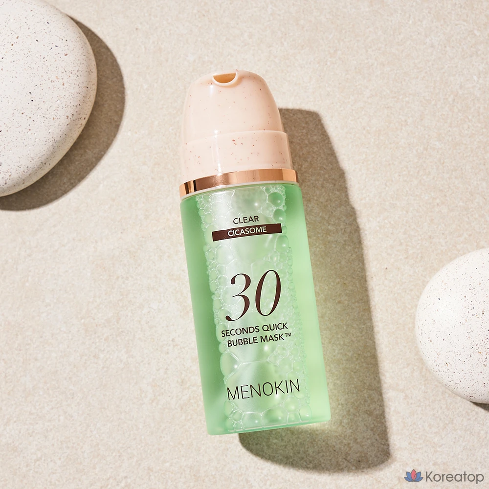 Пилинг-маска MENOKIN 30-Second Quick Bubble Mask Clear, 95 мл, 3 шт., фото 5