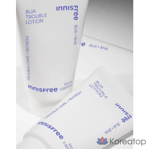 Лосьон для проблемной кожи лица с маслом семян торреи и BHA-кислотами Innisfree