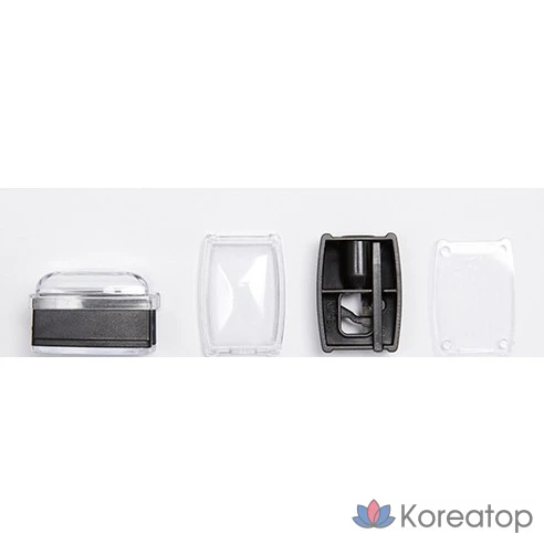 Точилка для косметических карандашей Missha Easy Pencil Sharpener, черная