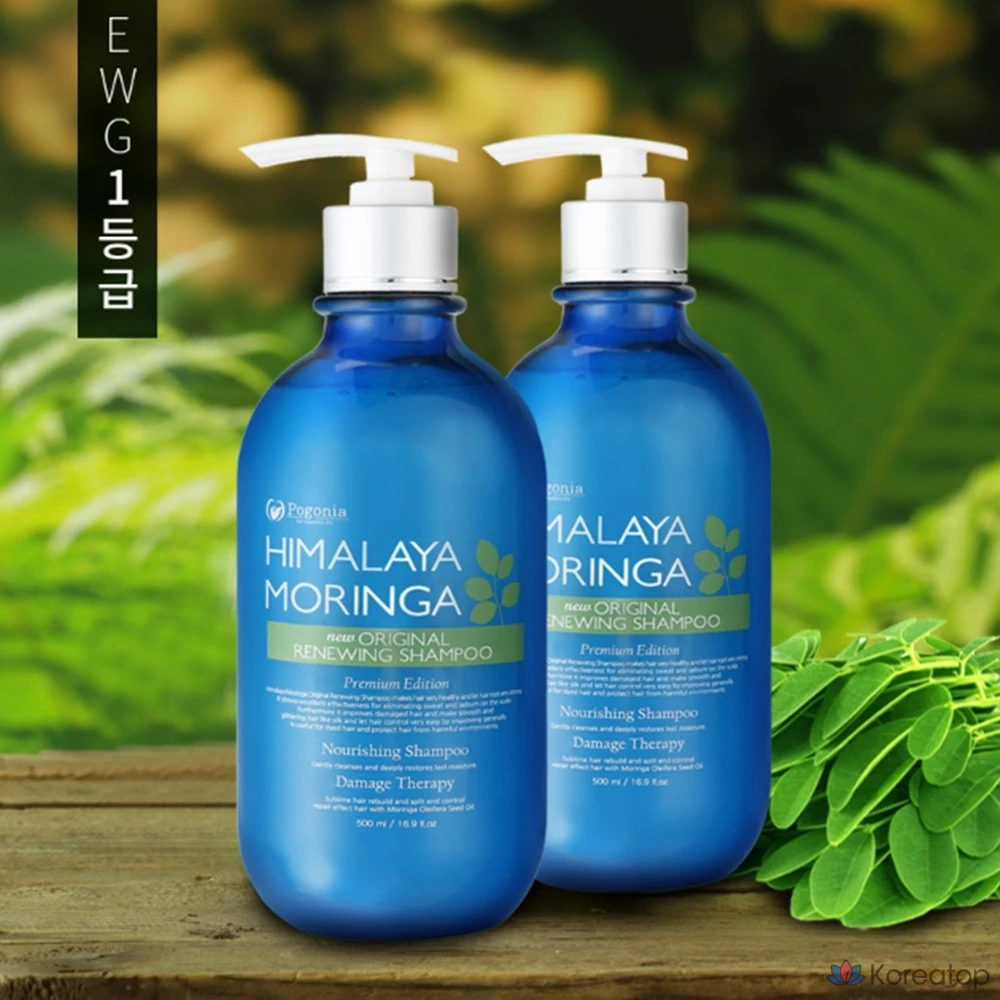 Шампунь Pogonia Himalaya Moringa New Original Renewing Shampoo, 500 мл, 1 шт.