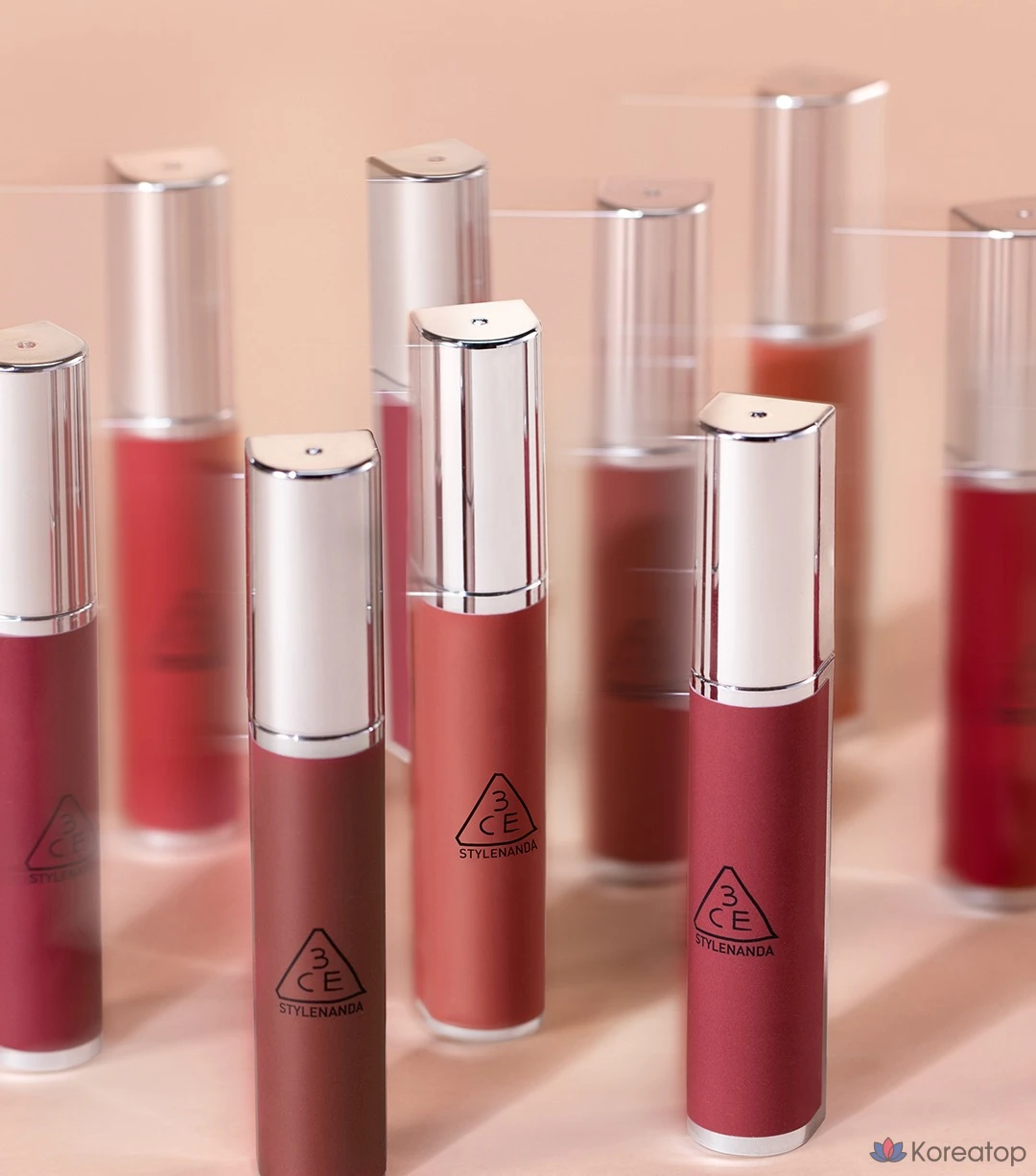 3CE Hazy Lip Clay Tint, Warm Brownie, 1 шт., фото 5