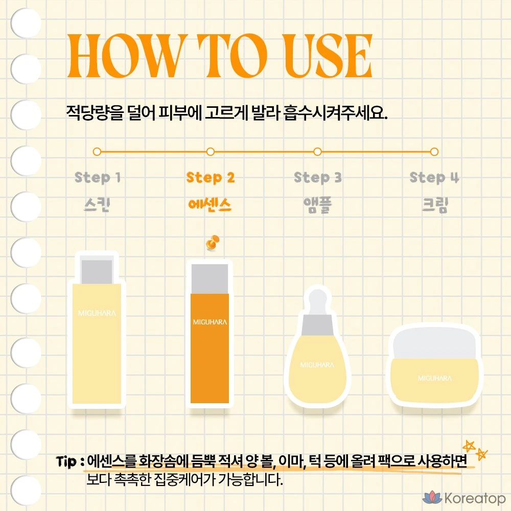 Migu Hara Ultra Whitening First Essence Origin, 1 шт., 120 мл