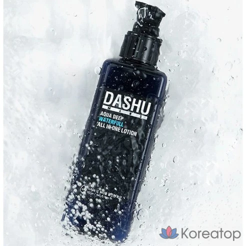 Мужской универсальный лосьон Dashu Aqua Deep Waterfull All In One, 153 мл