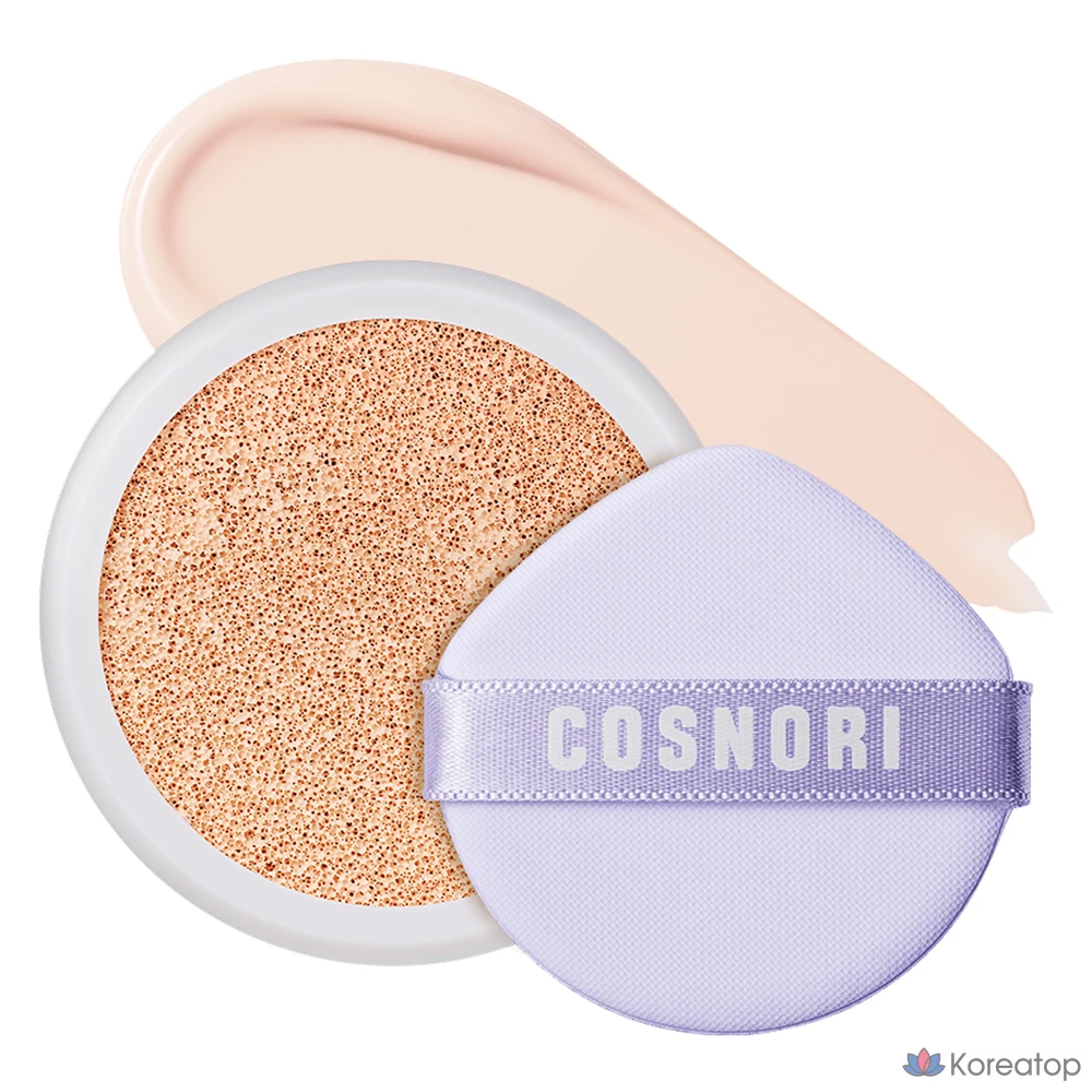 Сменный блок для тонального крема Cosnori Panthenol Barrier Cushion, 12 г, 00 Fairlight, 1 шт.