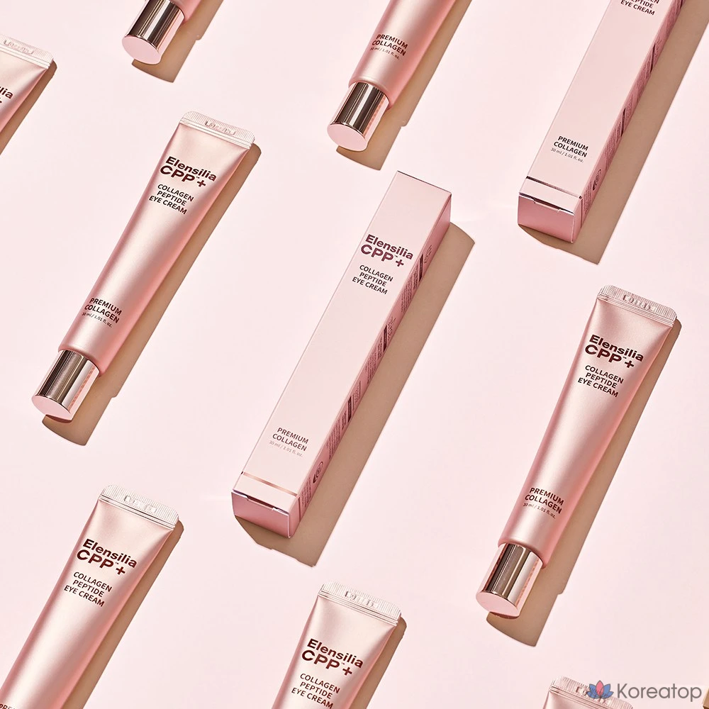 Elensilia Французский коллагенсодержащий лифтинг-крем для глаз, с коллагеновыми пептидами, протеинами и аминокислотами, пептидный матричный крем для глаз, 1 шт.