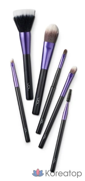 Кисть для растушевки теней VDL, разные цвета, 1 шт.