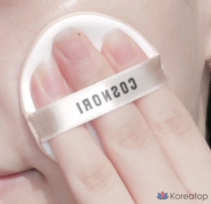 Сменный блок тонального крема Cosnori Blossom Tone-Up Cushion Clear SPF50+ PA++++ 14 г, розово-бежевый, 1 шт.