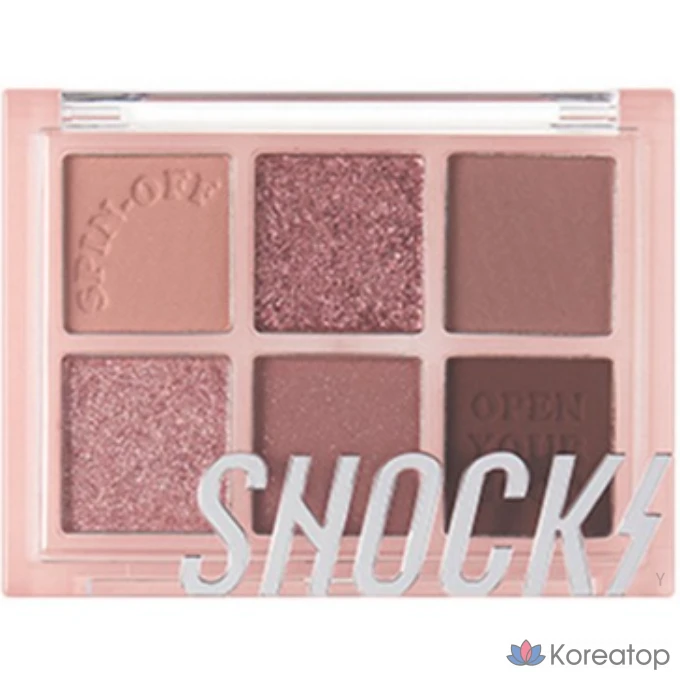 Палетка теней для век Tony Moly The Shocking Spin-Off, оттенок 02 LOVE ROSY, 1 шт.