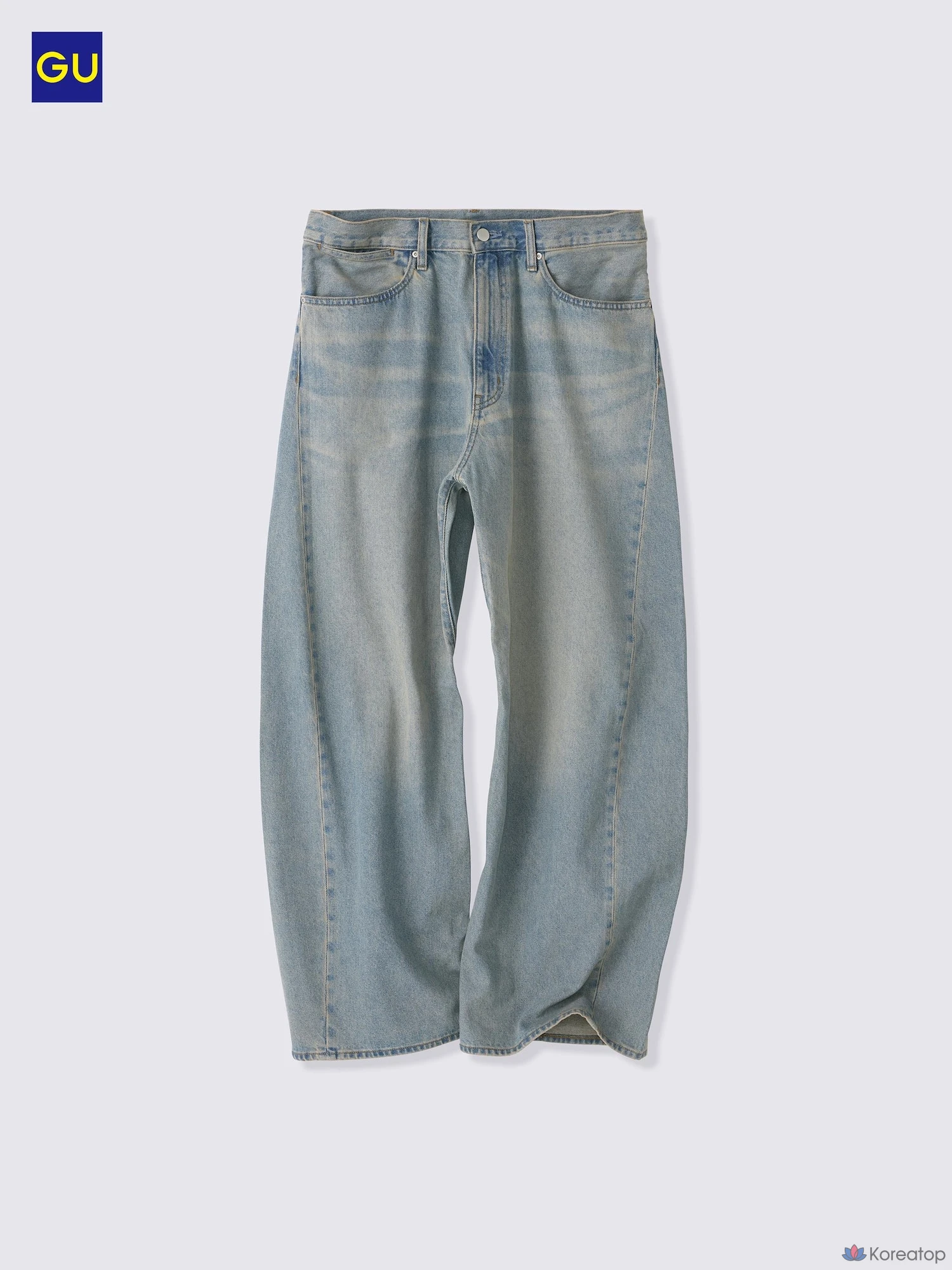 Джинсы Uniqlo 3D Barrel Leg Jeans, длина ноги 73-76 см