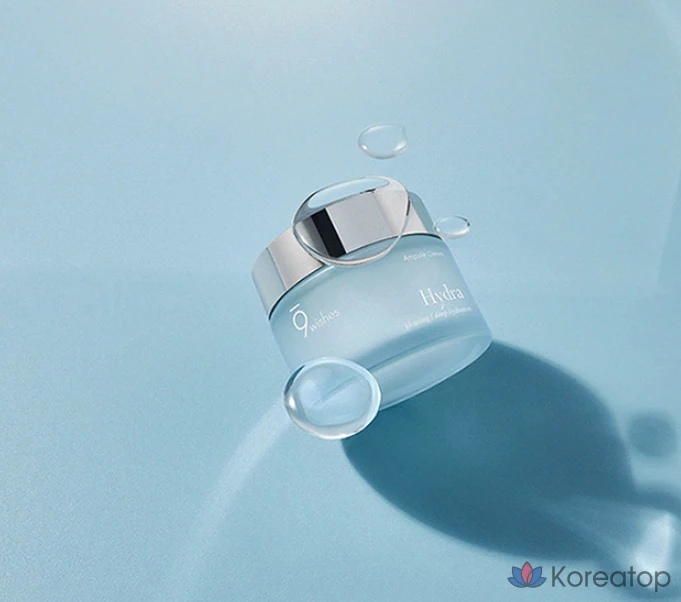 Ампульный крем 9wishes Hydra Ampoule Cream, 50 мл, 1 шт.