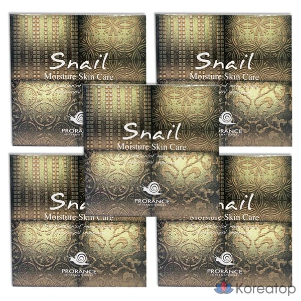 Набор для ухода Prorance Snail Moisture Skin Care 3-piece Set, 5 шт.