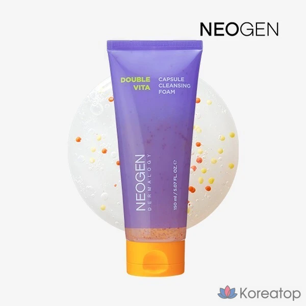 Очищающая пенка для лица Skincare Double Vita Capsule Cleansing Foam 150 мл