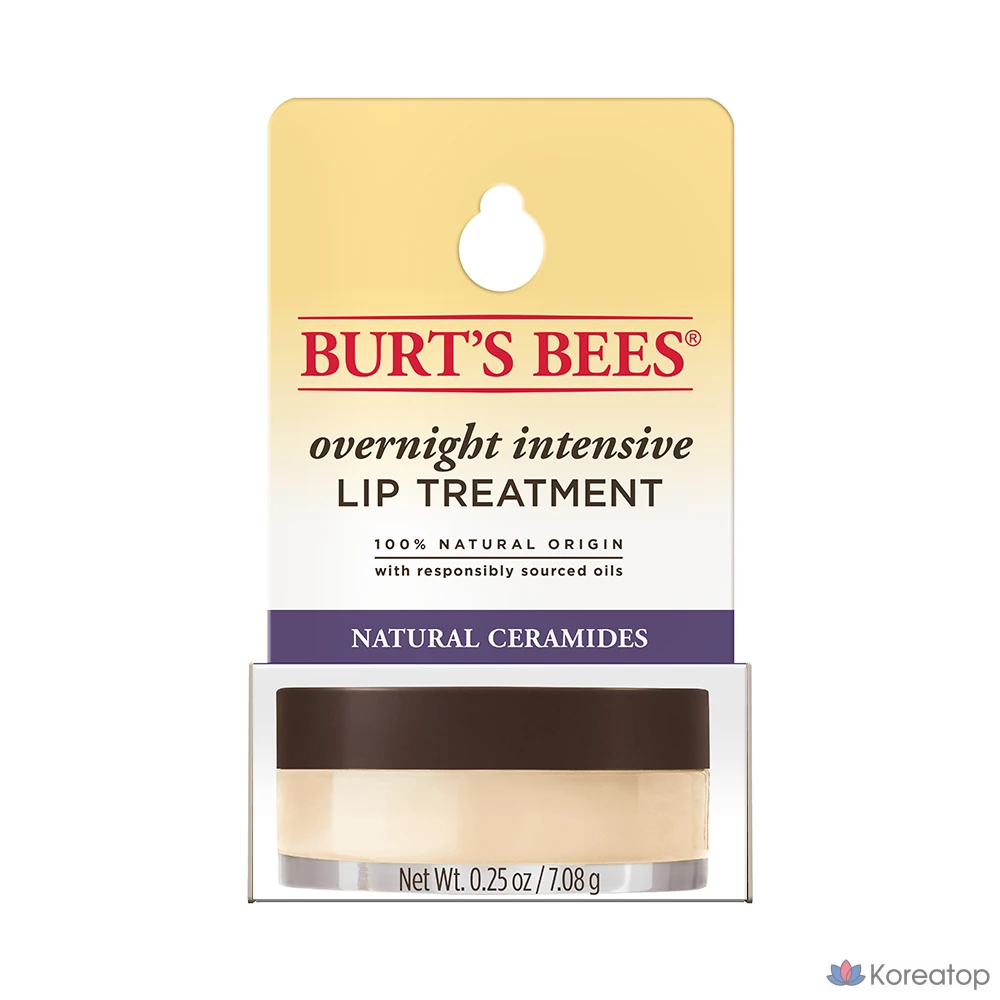 Интенсивный ночной бальзам для губ Burt's Bees, 7,08 г, 1 упаковка