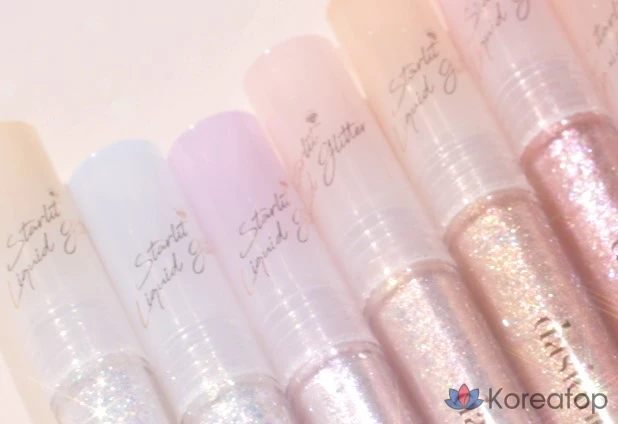 Жидкий глиттер Dasique Starlit Jewel Liquid Glitter, оттенок 04 Rose Quartz, 1.8 г, 1 шт., фото 5