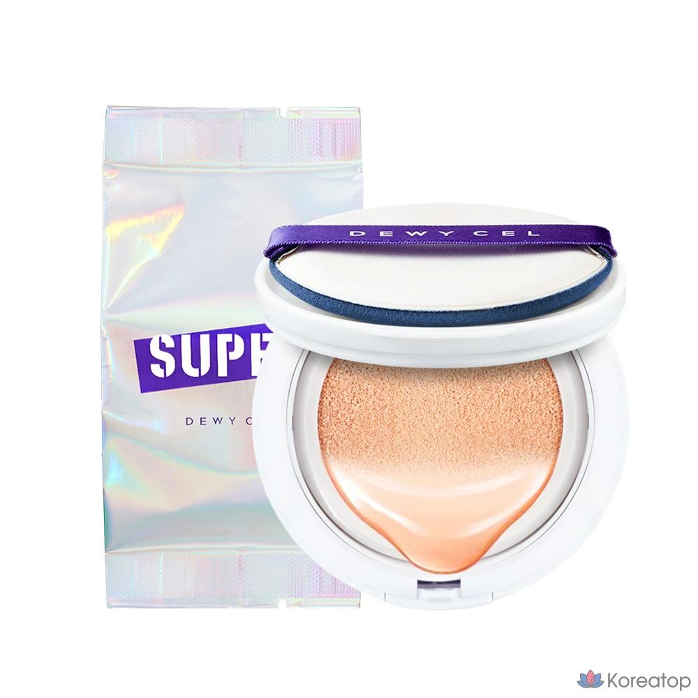 Сменный блок для тонального крема DEWYCEL Super Plus Cushion, 15 г, № 21, 1 шт.