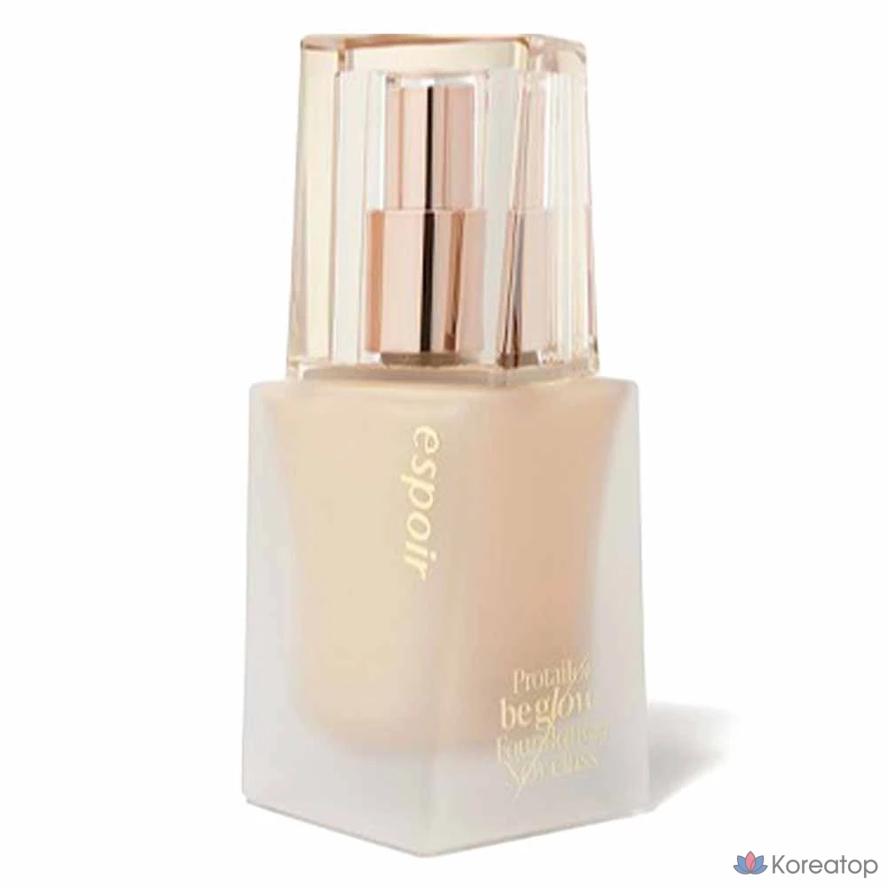 Espoir Pro Tailor Be Glow Liquid Foundation New Class SPF27 PA++ 30 г, цвет слоновой кости, 1 шт.