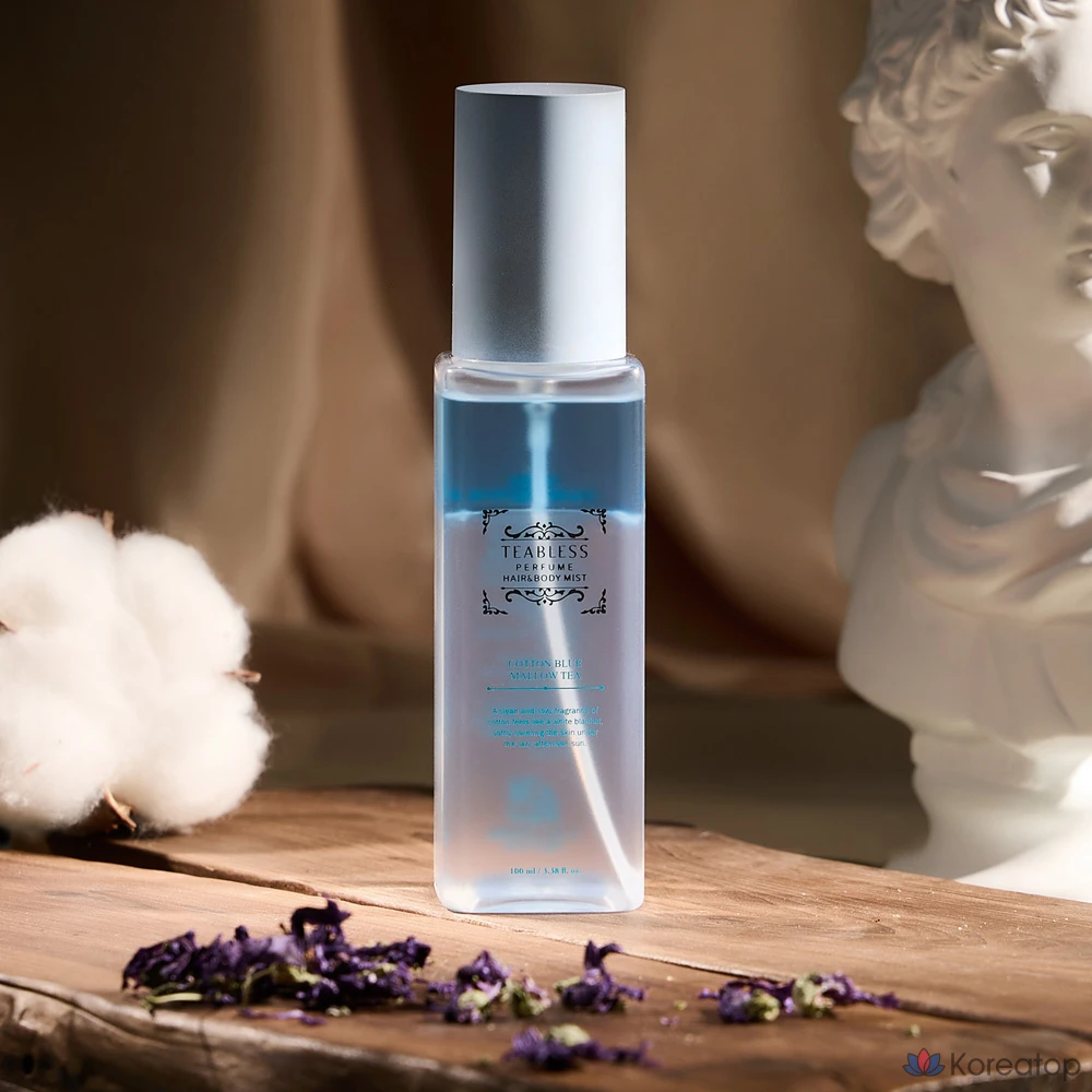 Парфюмерный спрей для волос и тела T-Bless с ароматом голубой мальвы и чая с хлопком, 1 шт., 100 мл.