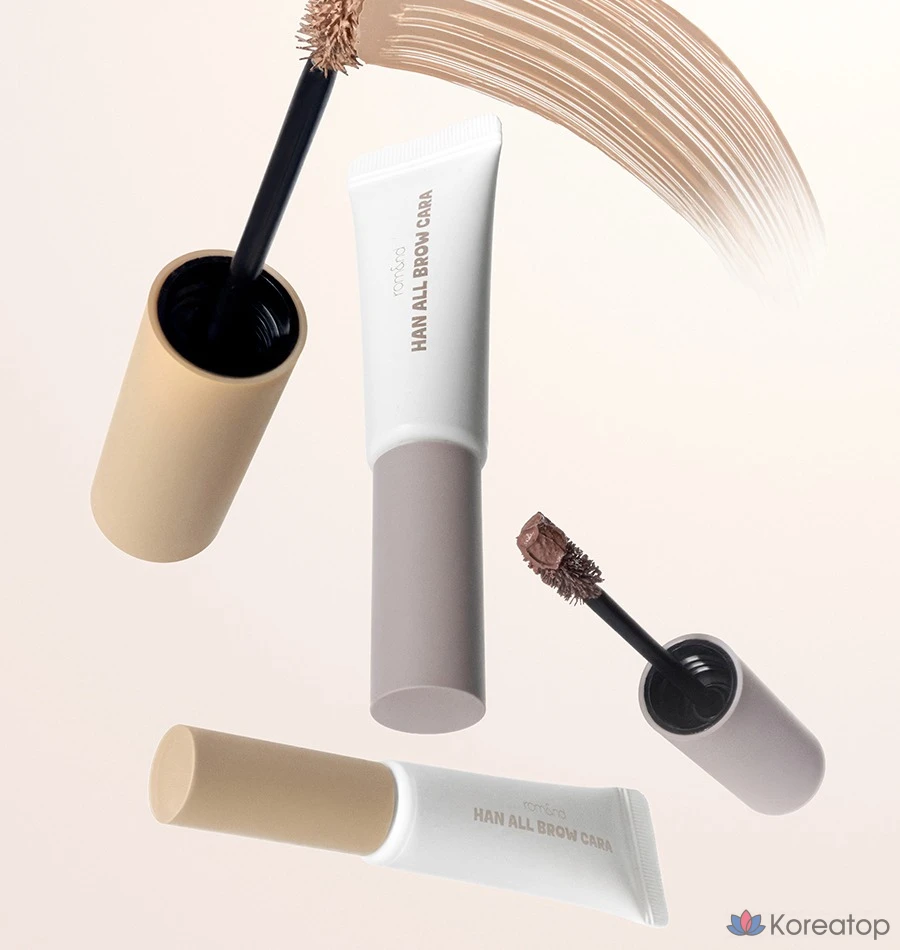 Бровная тушь ROM&ND Han All Brow Cara, оттенок 13 Tarot Beige, 9 г, 1 шт., фото 5