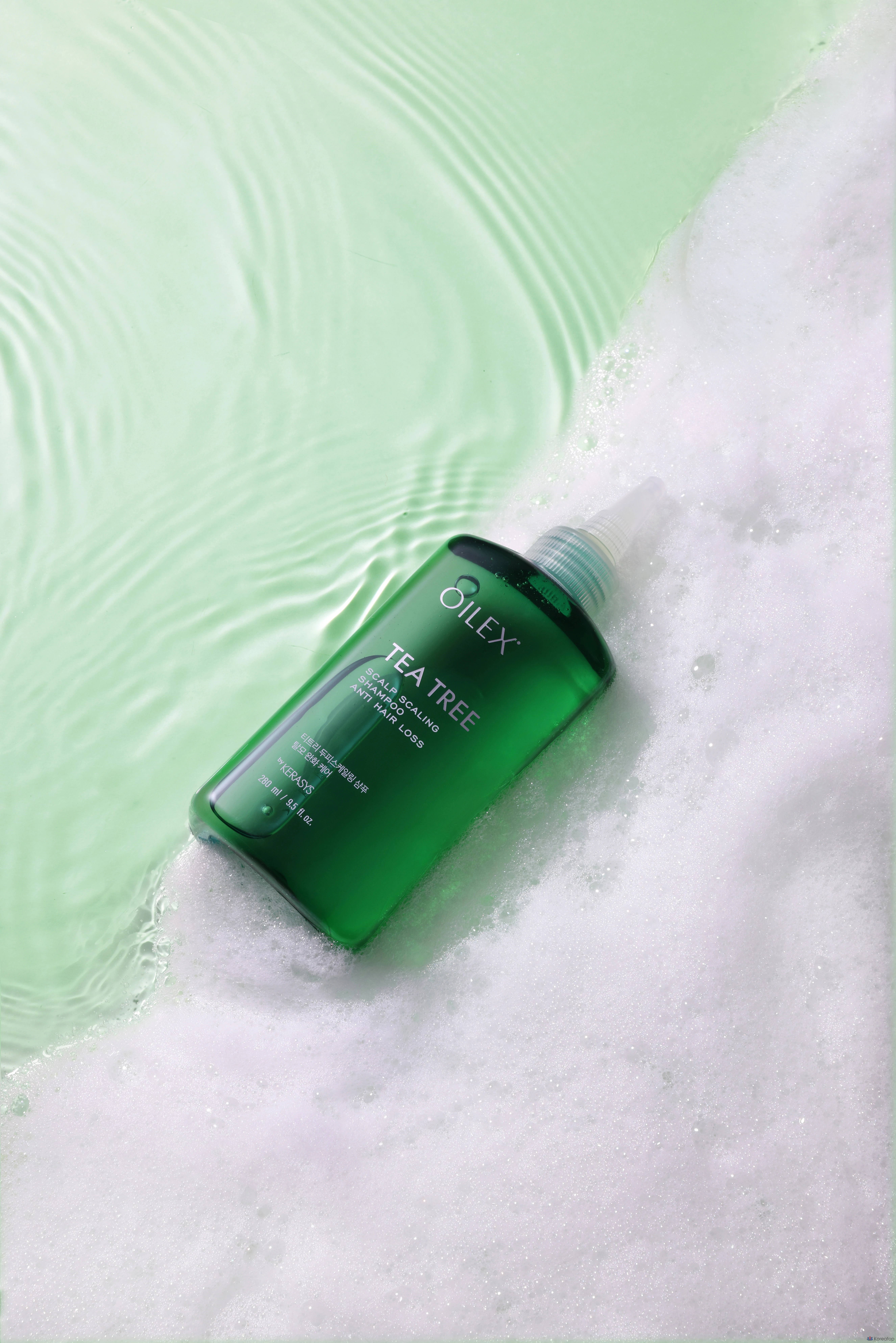 Шампунь KeraSys Oilex с маслом чайного дерева для снятия шелушения кожи головы и выпадения волос, 280 мл, 1 шт.