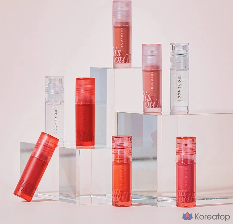 Блеск для губ Forencos Mini Layering Lip Gloss, 01 Clear, 2 г, 1 шт.